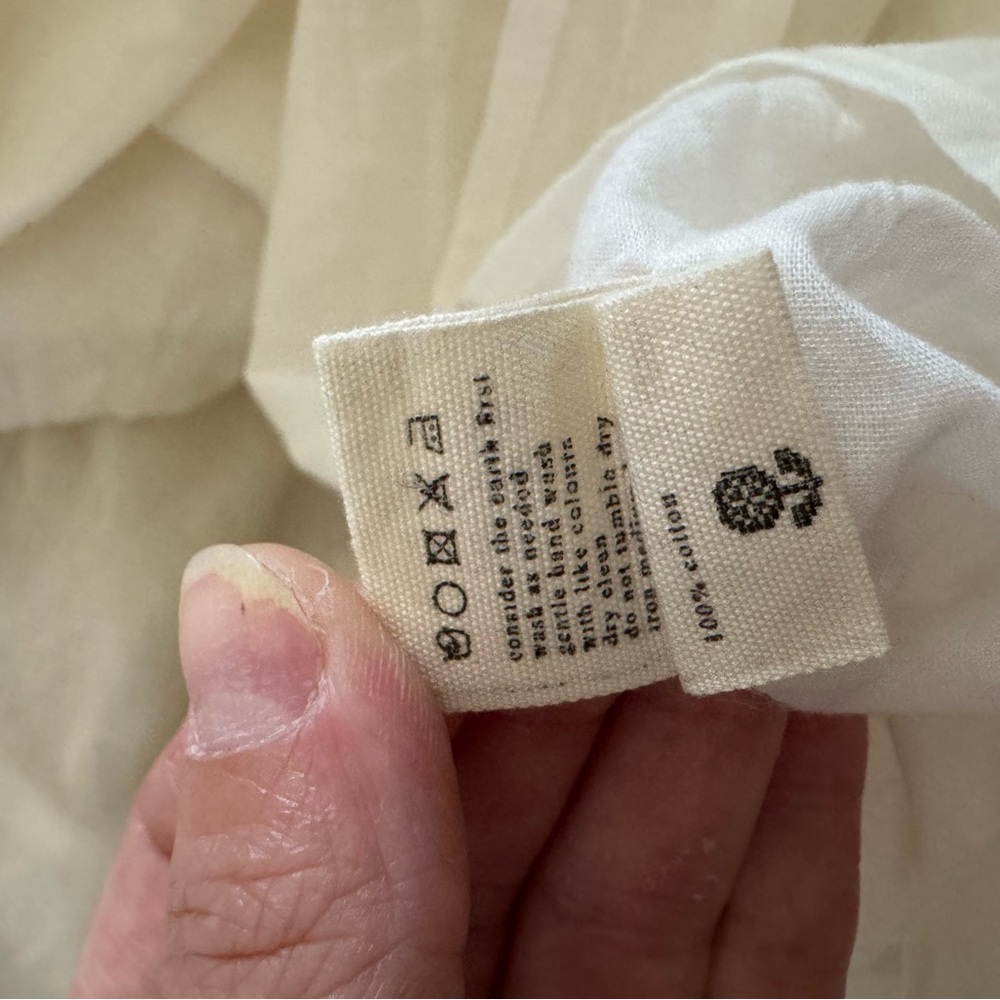 Innika Choo organdy square neckline mini dress size 3 - Picture 8 of 8